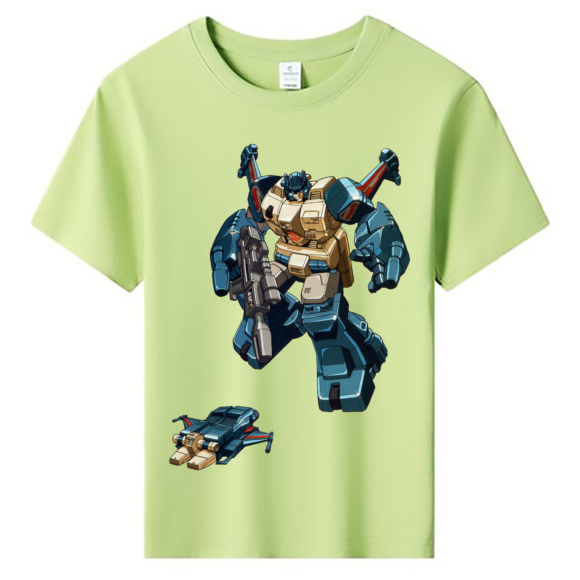 （画像用）  綿100％キッズTシャツ（フロントプリント）